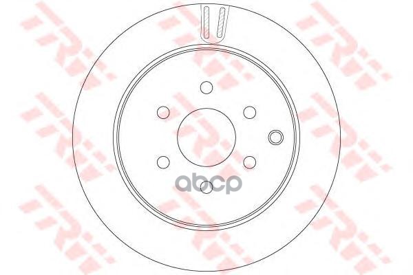 

Df6289_Диск Тормозной Задний Nissan Pathfinder 2.5-4.0I/Dci 05>