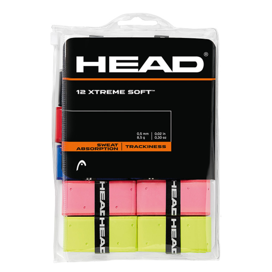 фото Обмотка для ручки ракетки head overgrip xtremesoft pack x12 285405-mx, assorted