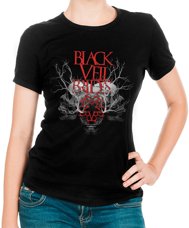 фото Футболка женская design heroes black veil brides черная xs