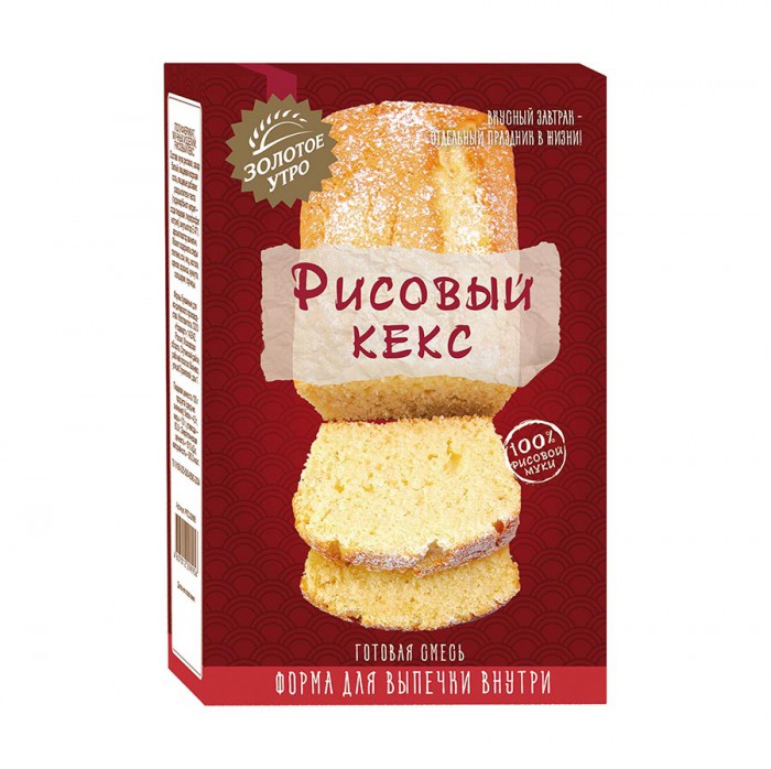 Рисовый кекс Золотое Утро, 200 г