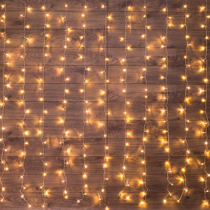 фото Световой занавес neon-night 235-056 2х2 м белый теплый