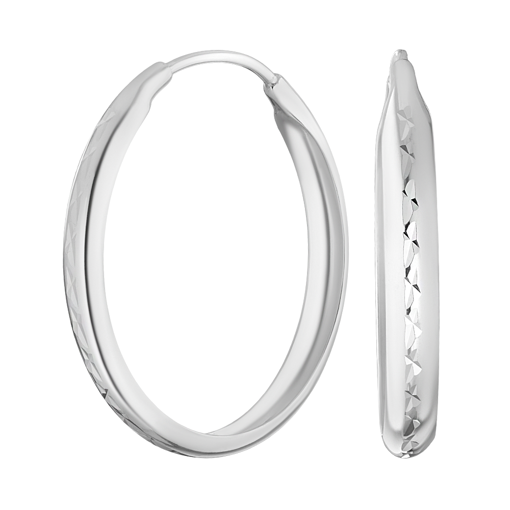 

Серьги конго из серебра ЮВЕЛИР КАРАТ 2021583/51, 2021583/51