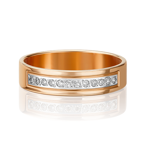 

Кольцо из золота р.  PLATINA jewelry 01-1157-00-101-1110-30, бриллиант, 01-1157-00-101-1110-30