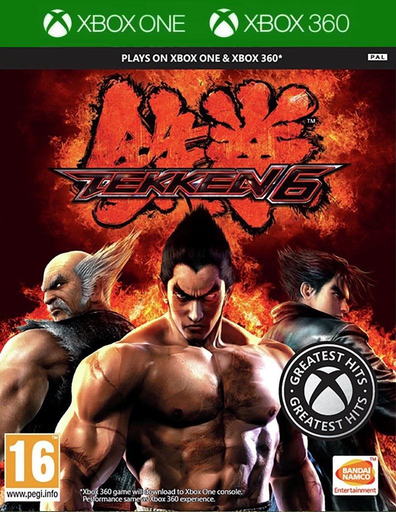 фото Игра tekken 6 для xbox 360/xbox one bandai namco