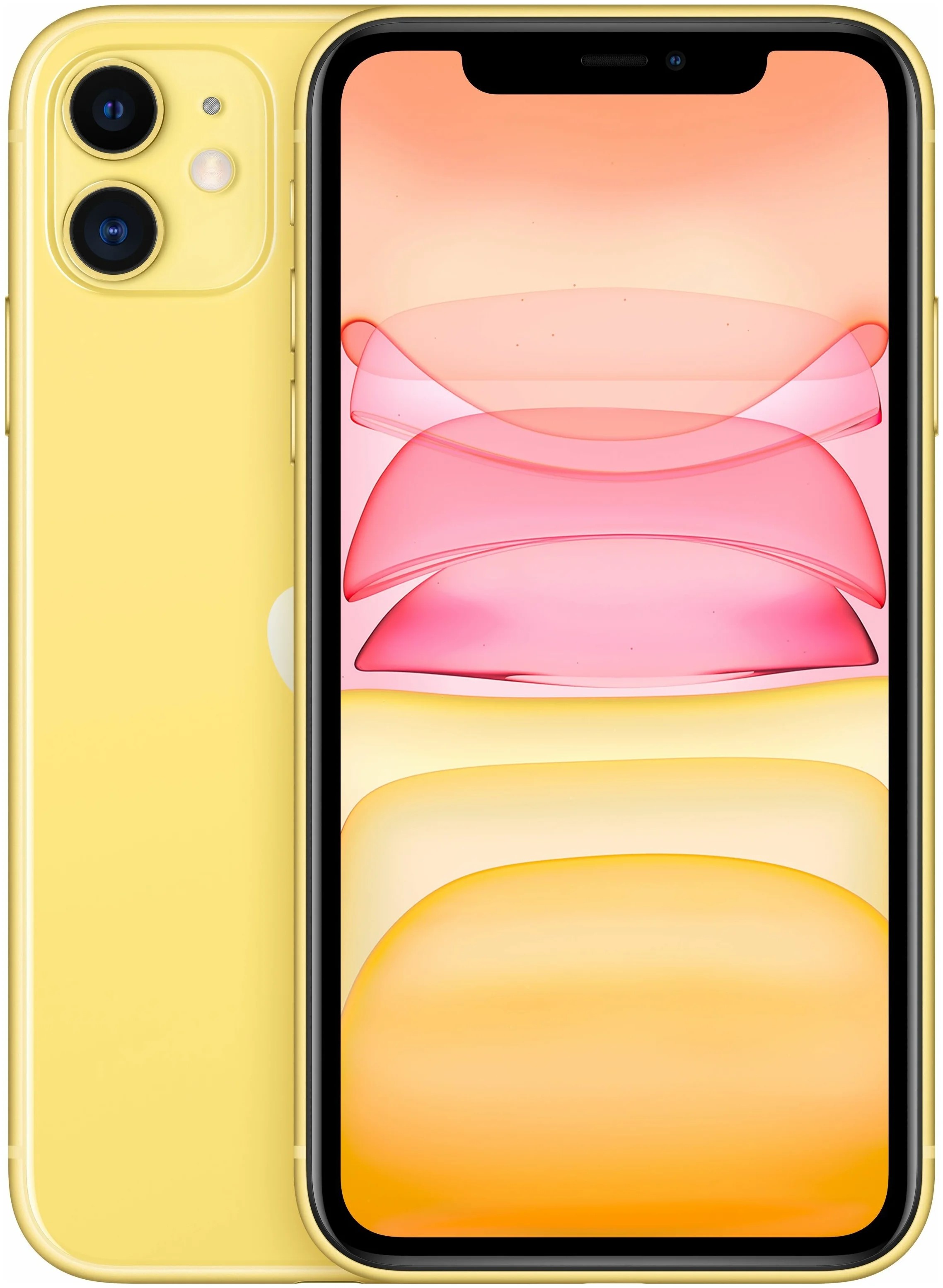 Смартфон Apple iPhone 11 64GB с новой комплектацией Yellow