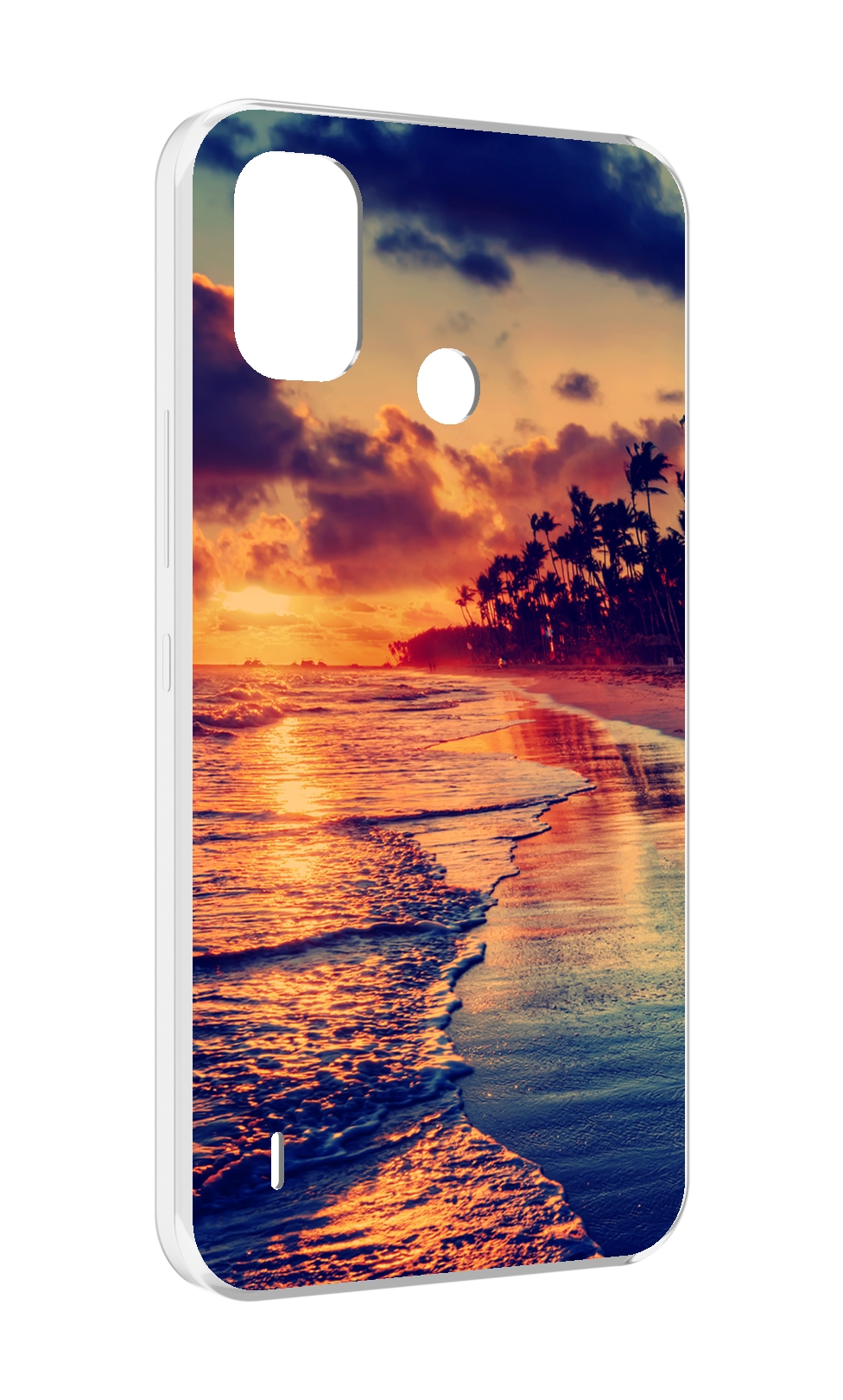 

Чехол MyPads Берег для Itel A48, Прозрачный, Tocco