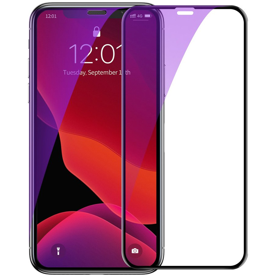 

Защитное стекло для iPhone 11 Pro/X/XS 0.23мм Baseus - Черное (SGAPIPH58-ATE01)