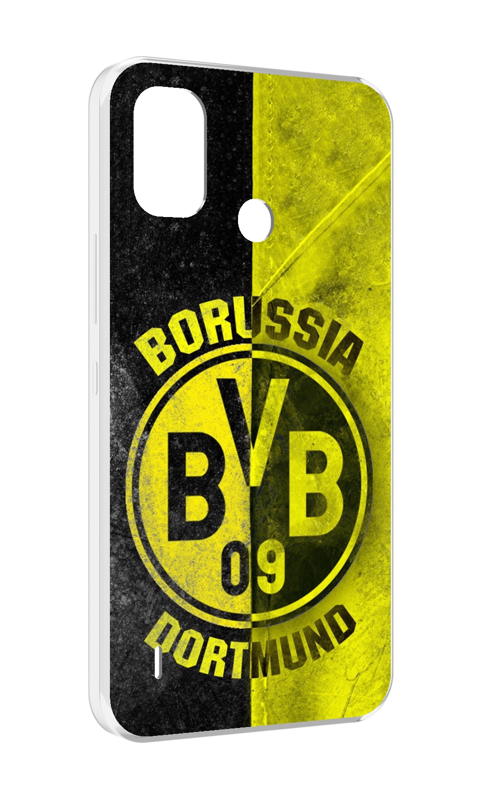 

Чехол MyPads Боруссия мужской для Itel A48, Прозрачный, Tocco