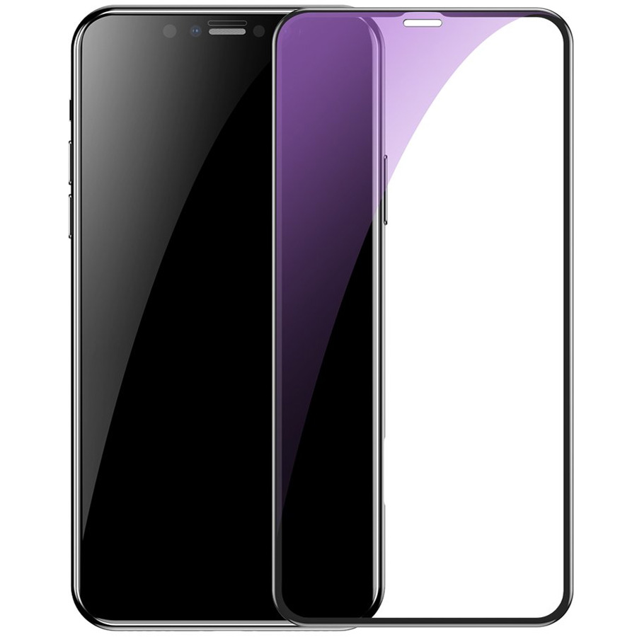 

Защитное стекло для iPhone 11 Pro Max/XS Max 0.3мм Baseus - Черное (SGAPIPH65-KD01)