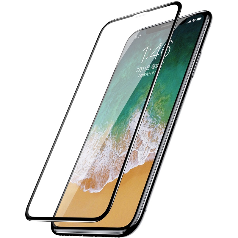 

Защитное стекло для iPhone 11 Pro/X/XS Baseus All-screen - Черное (SGAPIPHX-TN01)
