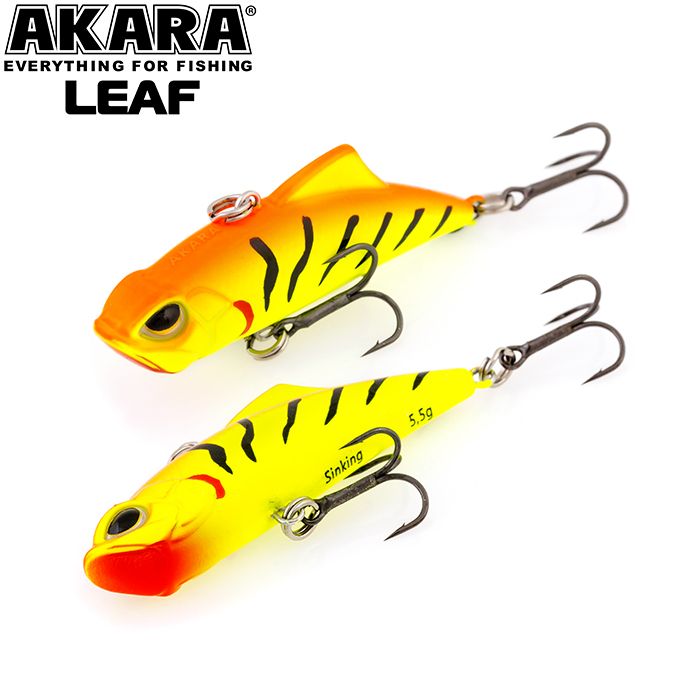 

Воблер Akara Leaf 45S 5,5 гр 3/15 oz 1,8 in A87, Разноцветный, Leaf