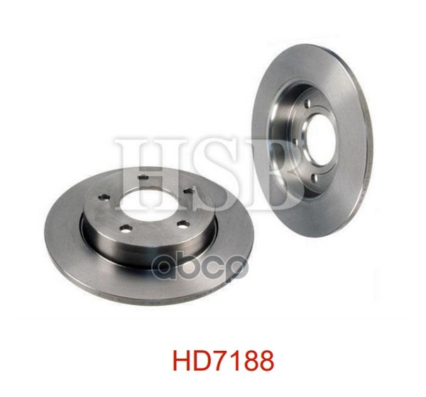Диск Тормозной Задний Mazda 3 1.4/1.6/1.6Td 03> HSB арт. HD7188