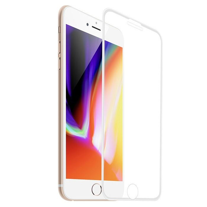 

Защитное стекло для iPhone 7 Plus/8 Plus Hoco Nano 3D Full Screen Edges A12 - Белое