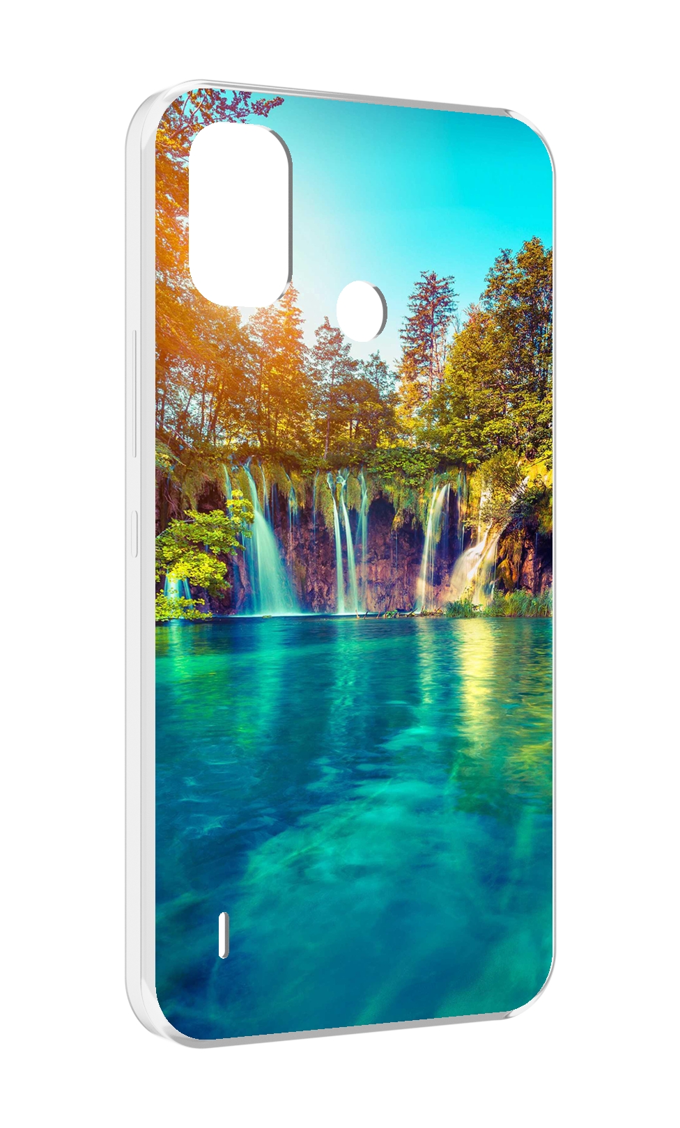 

Чехол MyPads Водапад-2 для Itel A48, Прозрачный, Tocco