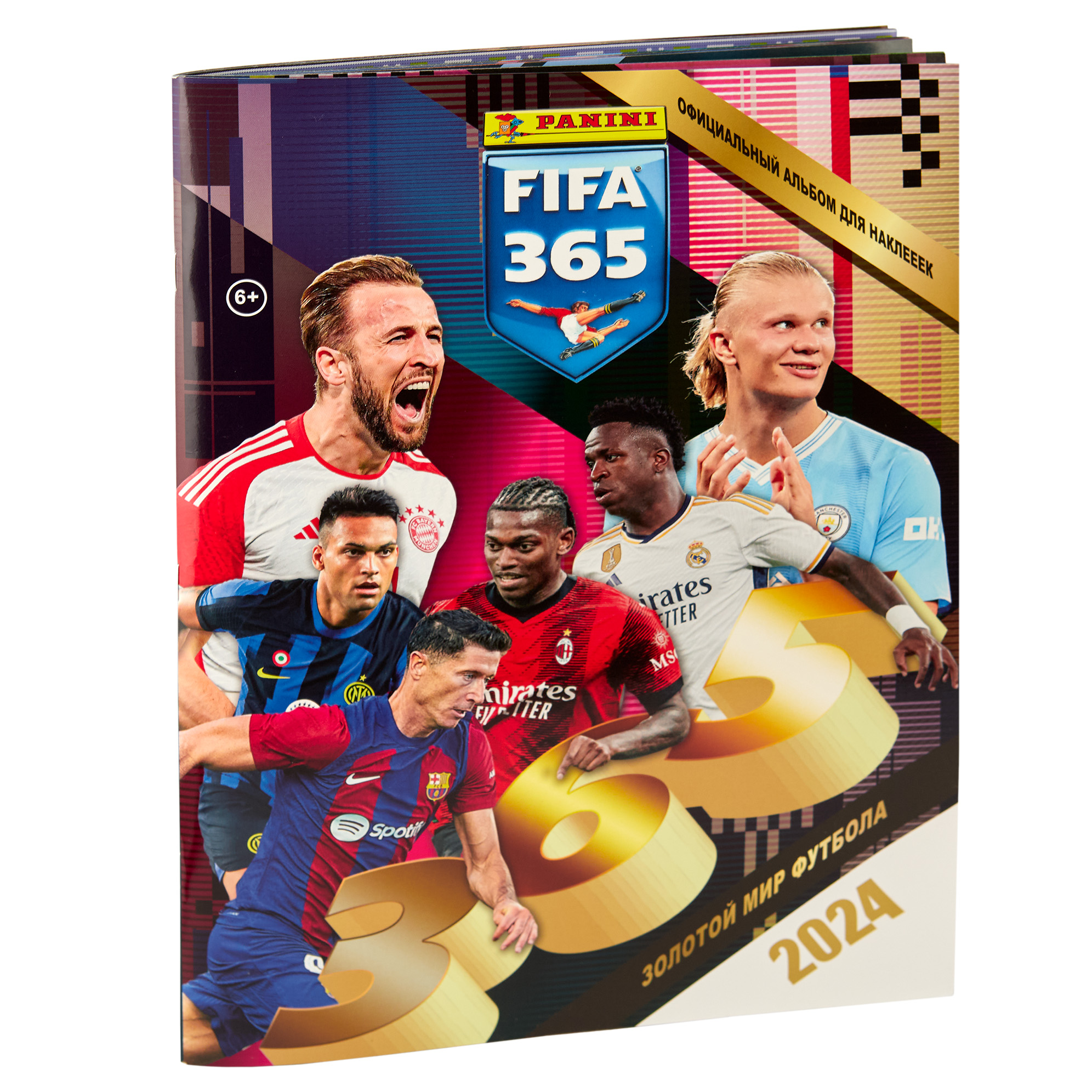 

Альбом для наклеек Panini FIFA 365, 2024 г Панини, Журнал