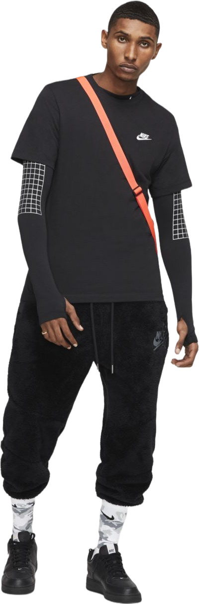 

Футболка мужская Nike M Sportswear Club T-Shirt черная 3XL, Черный, M Sportswear Club T-Shirt