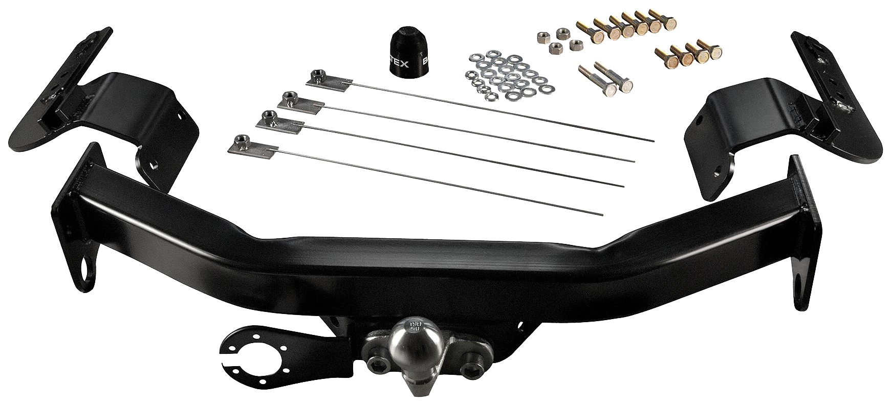 

Фаркоп на Toyota Fortuner 2013-2017 б/подрезки бампера.Тип:F., 24.2588.21