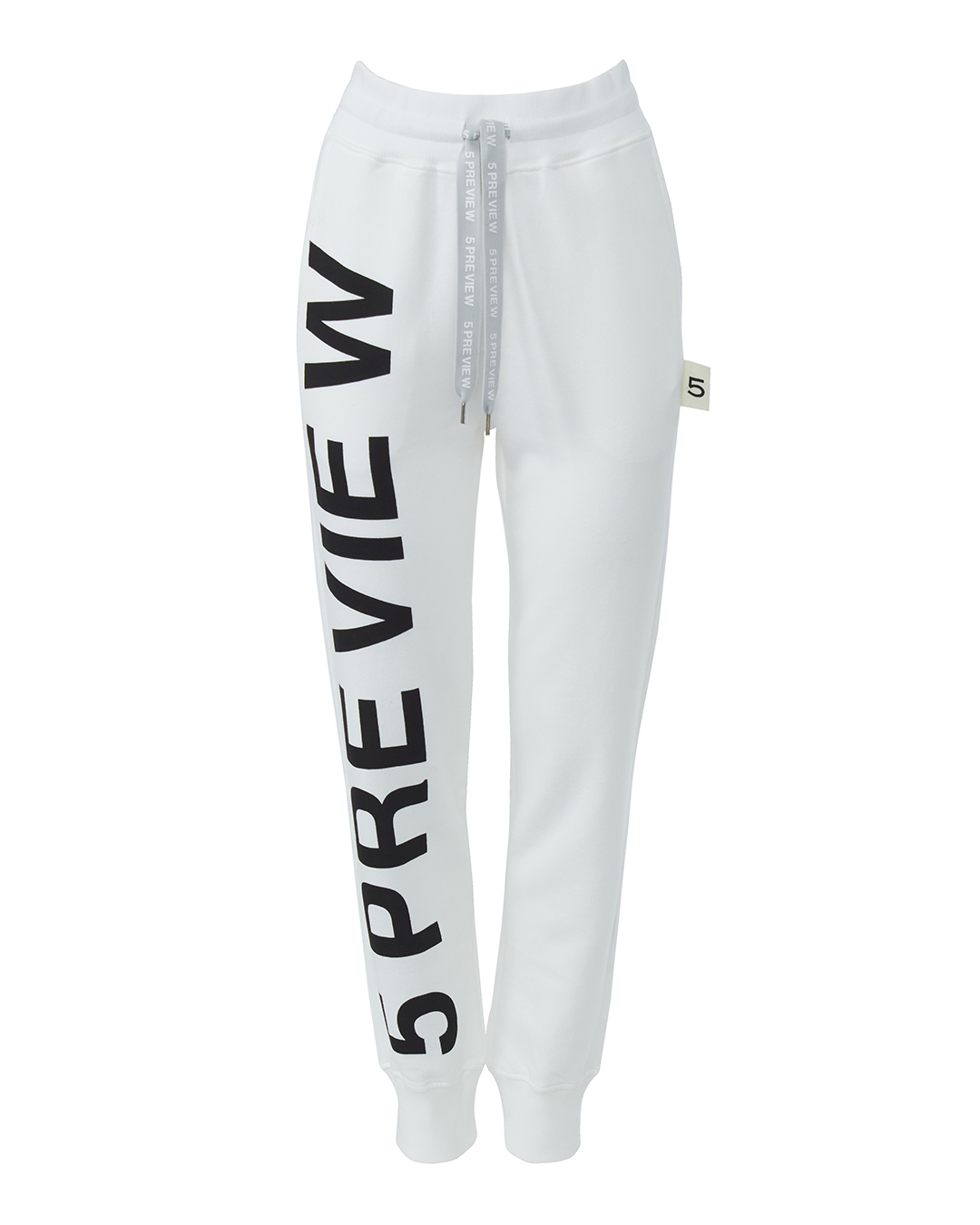 фото Спортивные брюки женские 5preview 5pw22070 белые xs