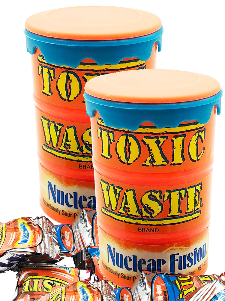 

Леденцы Toxic Waste Фьюжин оранжевая бочка, 42 г * 2 шт