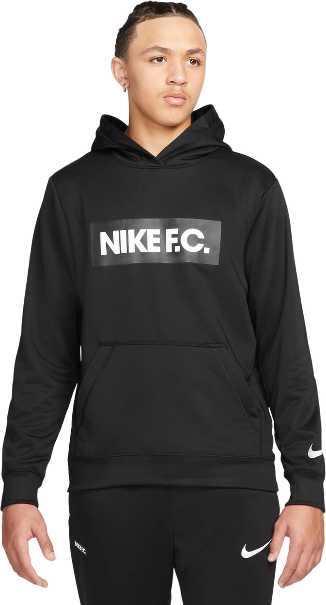 Худи мужское Nike M NK DF FC LIBERO HOODIE черное M черный