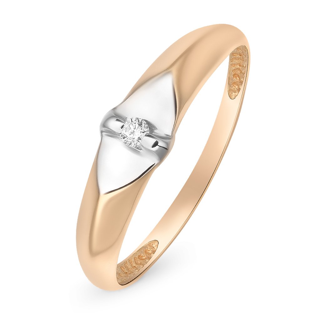 

Кольцо из золота р.  585Gold 101014945, бриллиант, 101014945