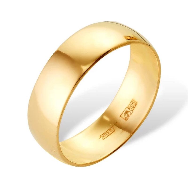 

Кольцо обручальное из красного золота ЮК "Алмаз" 5110Л, 5110Л