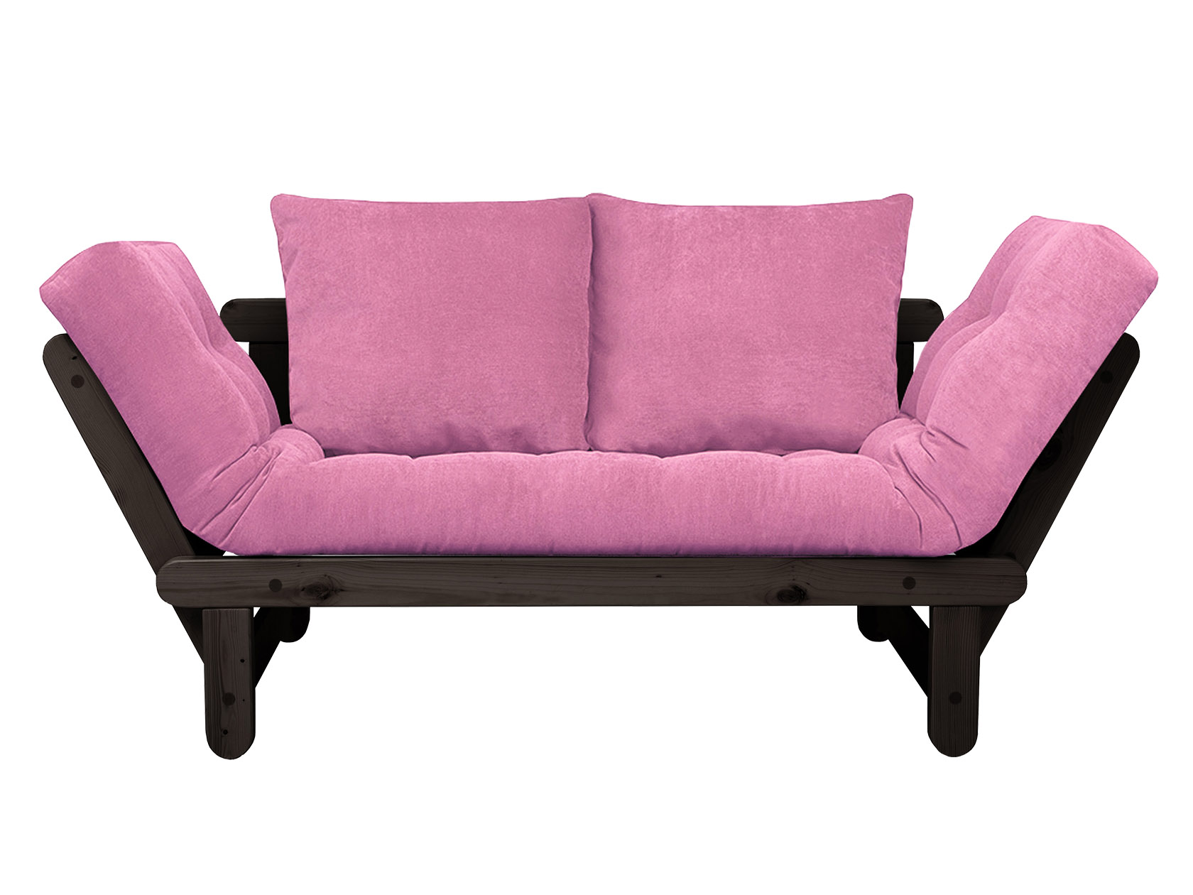 фото Диван-кровать андерсон сламбер, венге/розовый
