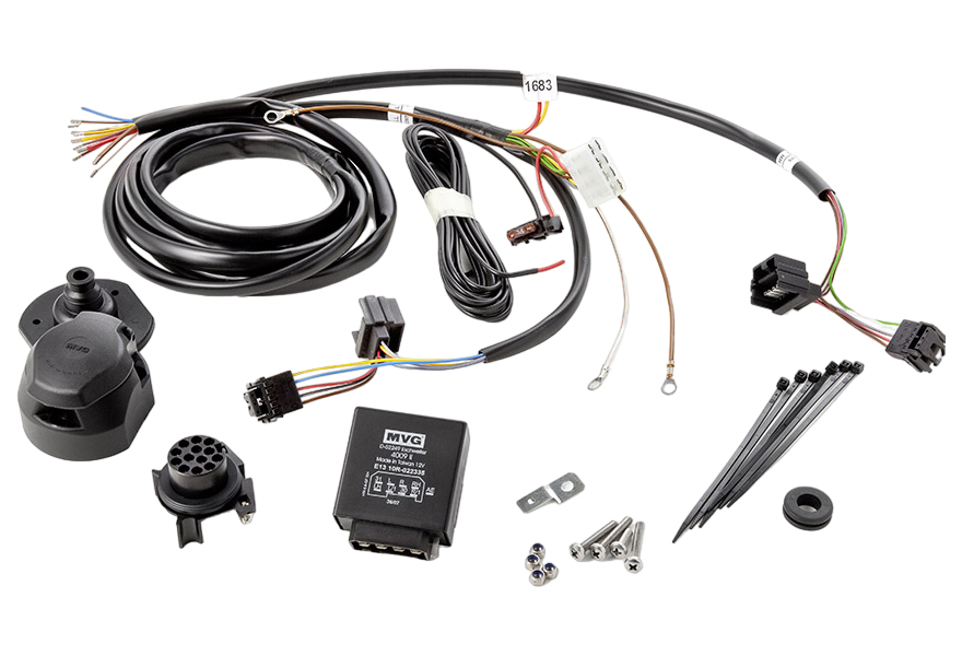 

Штатная электрика к фаркопу 13-pin Toyota Highlander XU70 01/2021-, TO315BL
