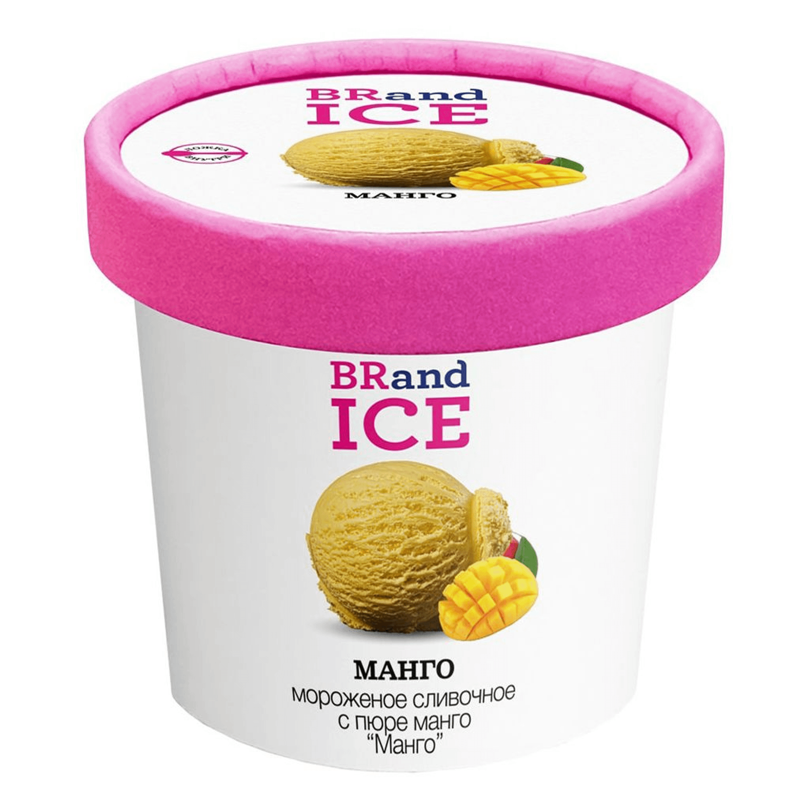 Мороженое сливочное BRandICE манго БЗМЖ 100 мл 189₽