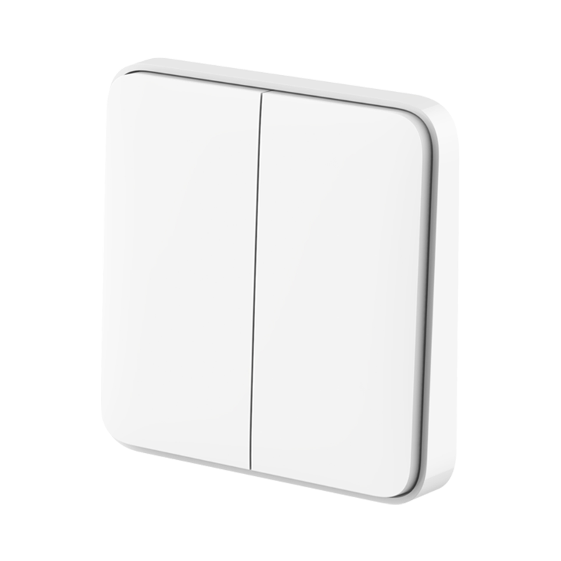

Умный выключатель двухклавишный Xiaomi Mijia Smart Switch BLE Single Fire White DHKG02CM, Белый