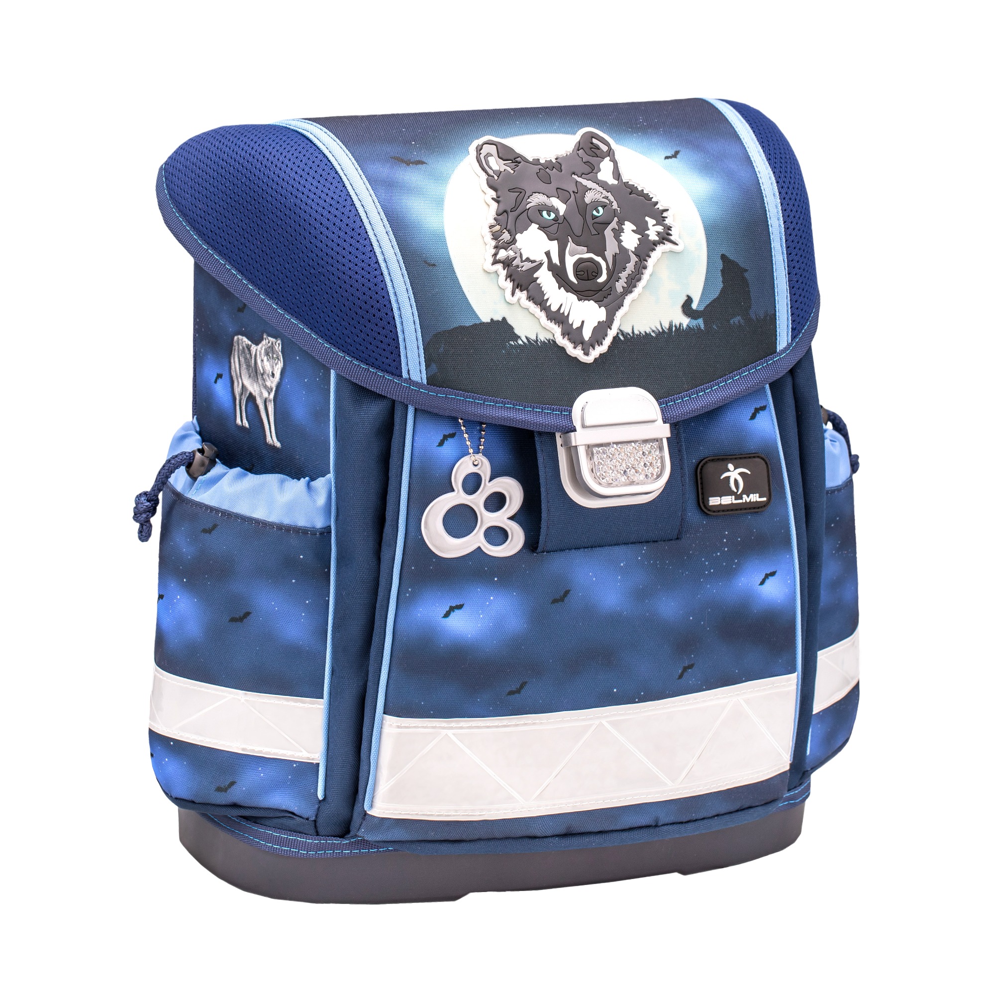 

Школьный ранец Belmil Classy "WOLF MOON", серия 403-13-29, Синий, WOLF MOON