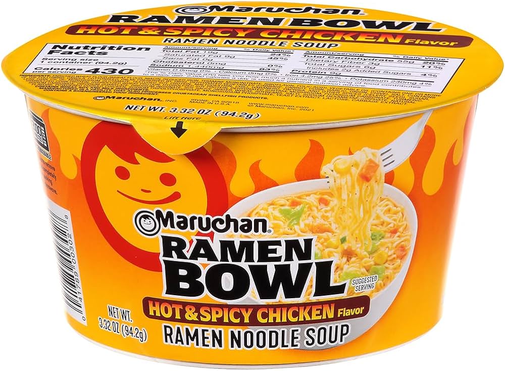 

Лапша Maruchan пшеничная курица острая, 94 г