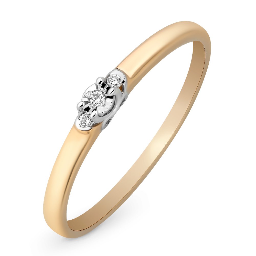 

Кольцо из красного золота с бриллиантом р.  585Gold 101010902, 101010902