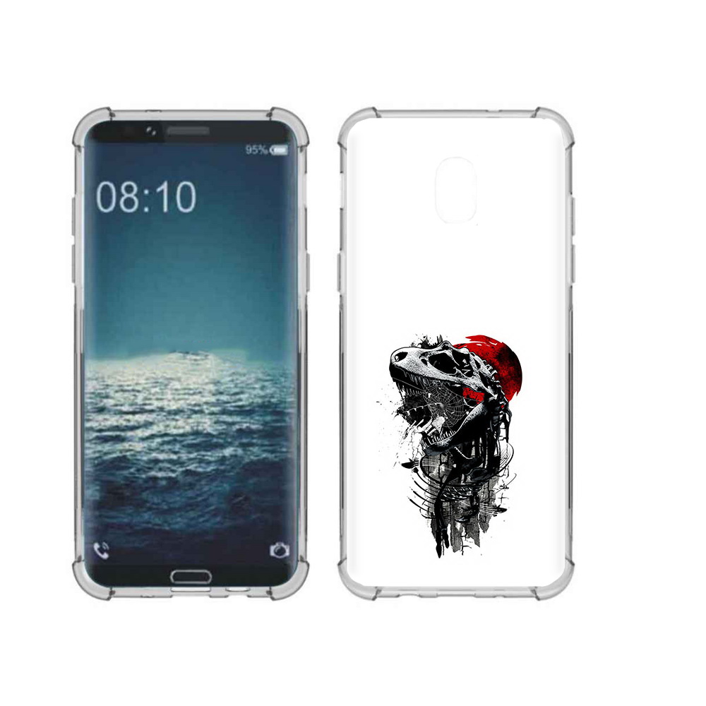 

Чехол MyPads Tocco для Samsung Galaxy J3 вымерший динозавр (PT226926.574.284), Прозрачный, Tocco