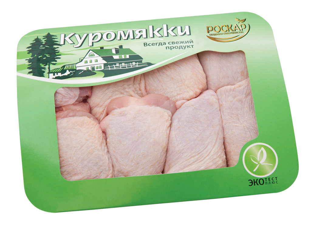 

Бедро цыпленка-бройлера с кожей Куромякки охлажденное -980 г