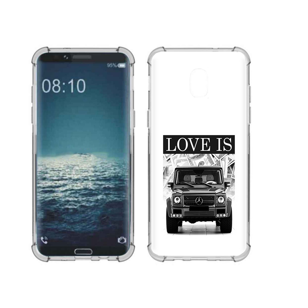 

Чехол MyPads Tocco для Samsung Galaxy J3 гелик (PT226926.574.285), Прозрачный, Tocco