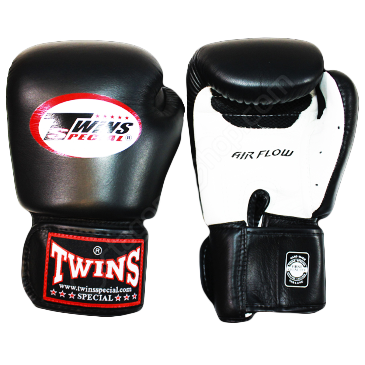 

Боксерские перчатки Twins Special BGVLA-2 Black/White 16 унций, Черный, 3704
