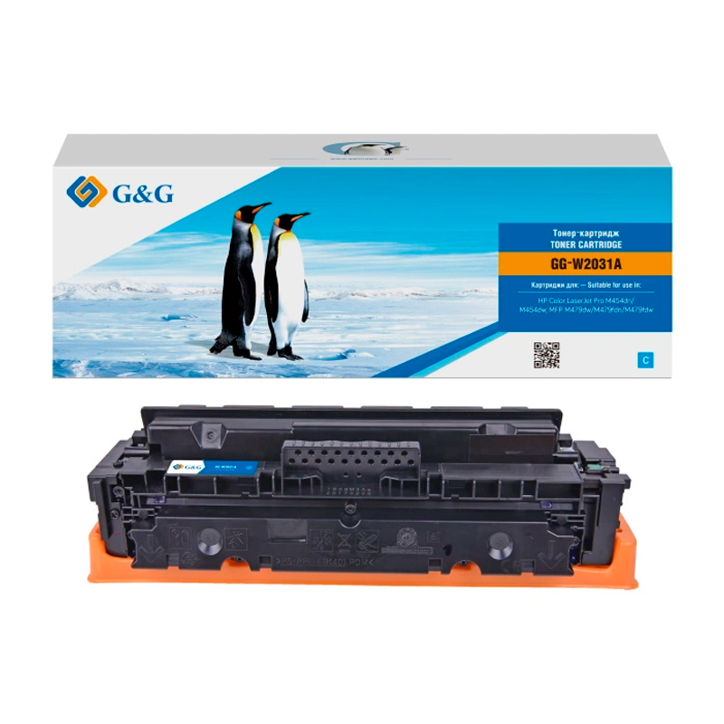 

Картридж для лазерного принтера G&G (1499058) голубой, совместимый