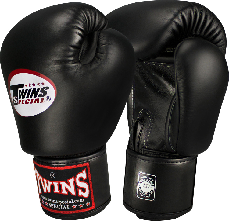 фото Боксерские перчатки детские twins special bgvs3 black 6 унций