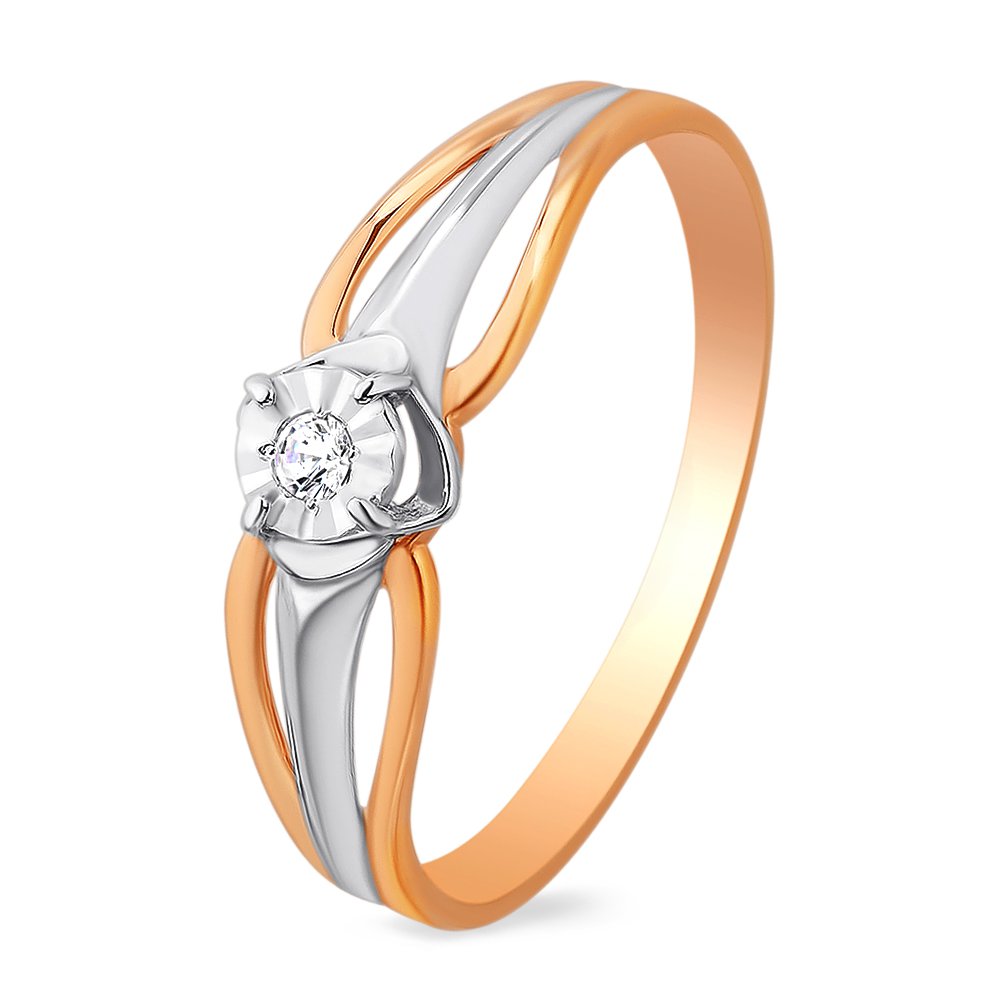 

Кольцо из золота р.  585Gold 101009868, бриллиант, 101009868