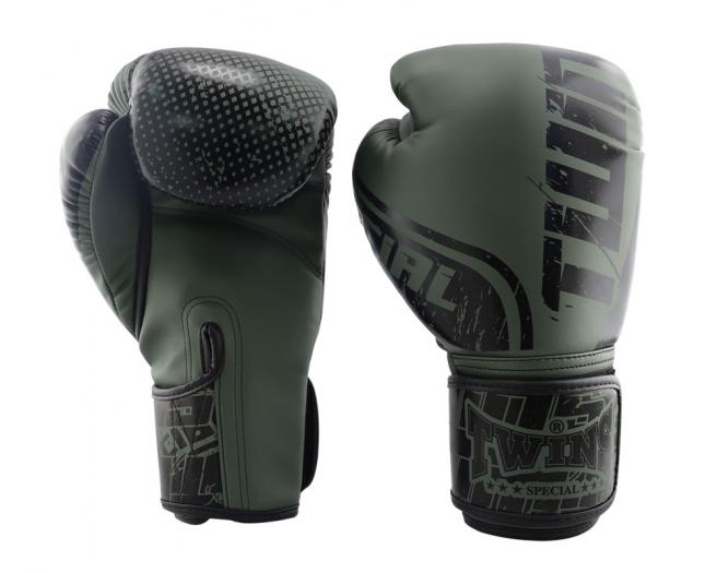 фото Боксерские перчатки twins special fbgvdm12-tw7bk black 12 унций
