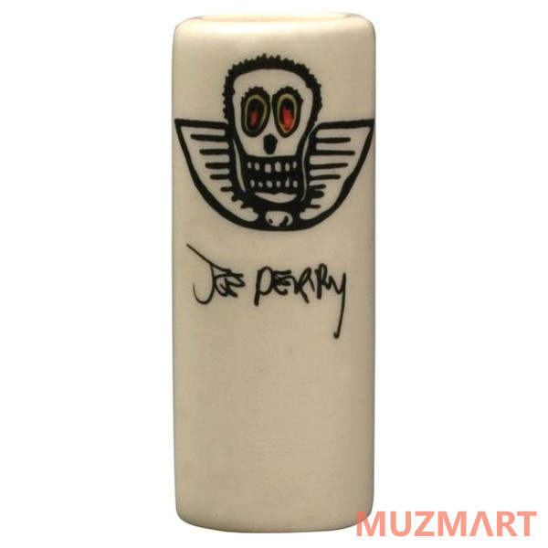 

Dunlop 255 Joe Perry Boneyard Slide Medium Long Слайд из керамики, Белый