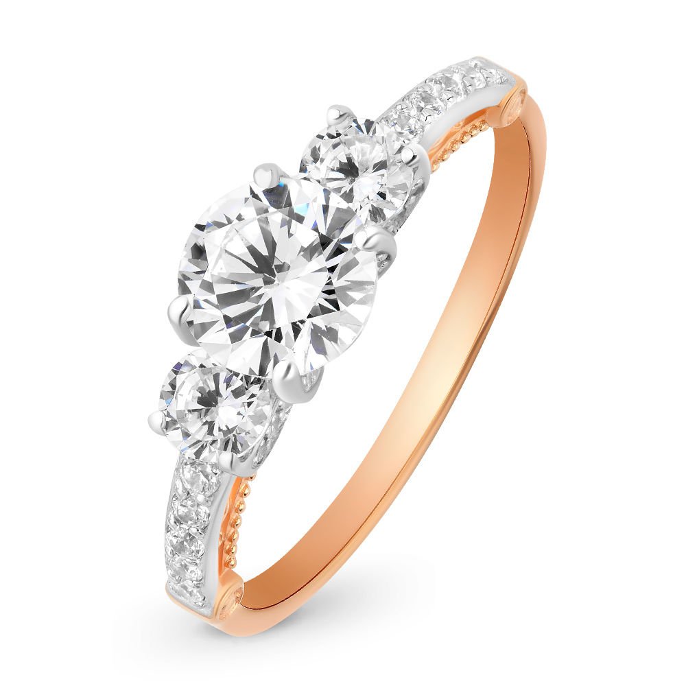 

Кольцо из красного золота с фианитом р. 17,5 585Gold 301003145, 301003145