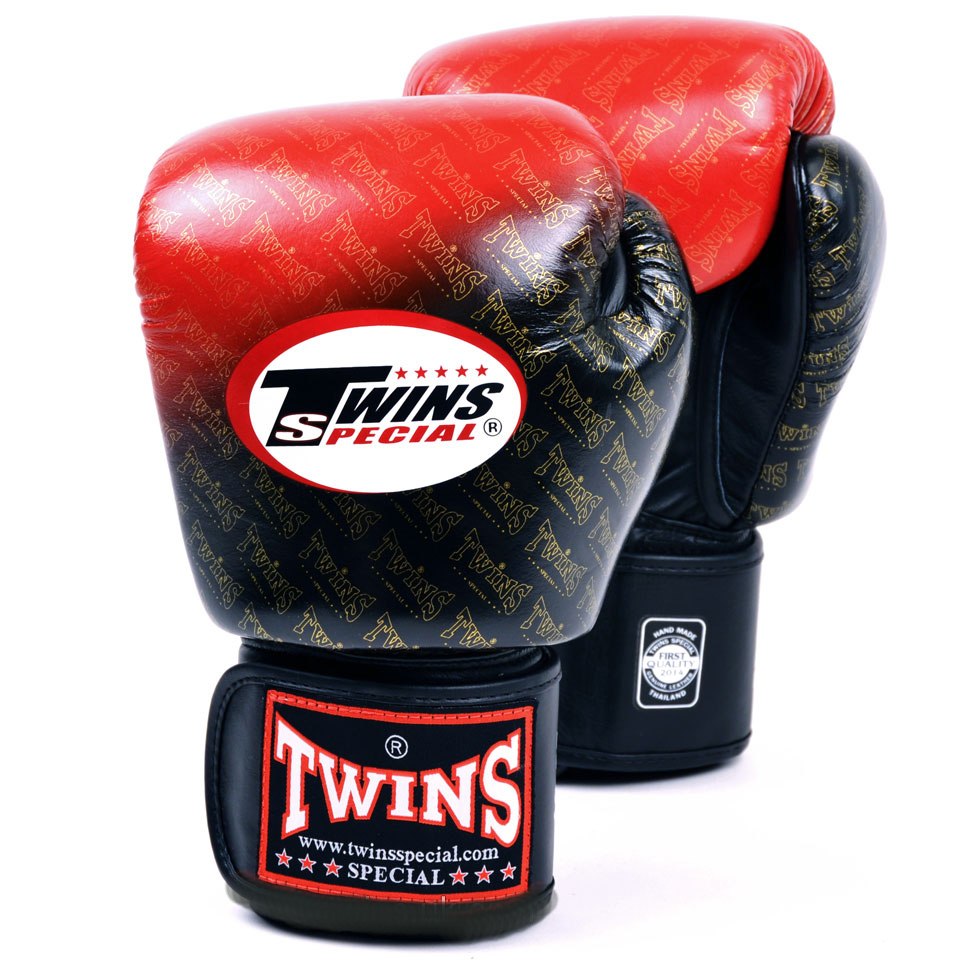 Боксерские перчатки Twins Special FBGVL3-TW1R красный, черный 14 унций
