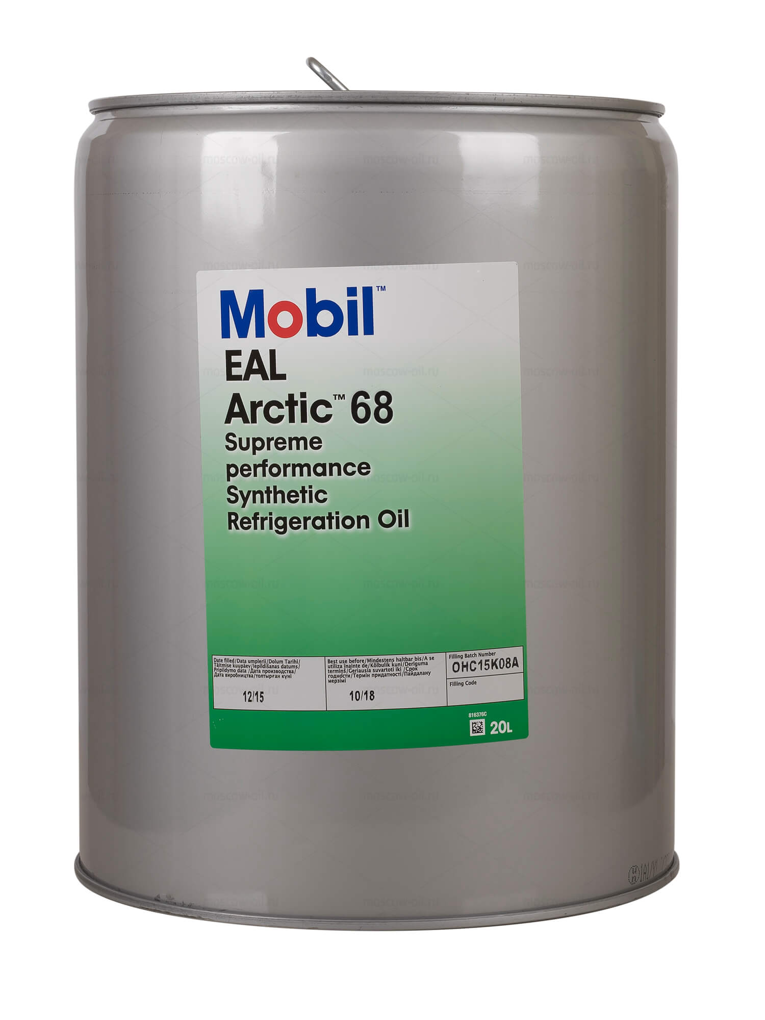 Масло Mobil Eal Arctic 68 (20Л) 122279 1Шт Mobil 122279