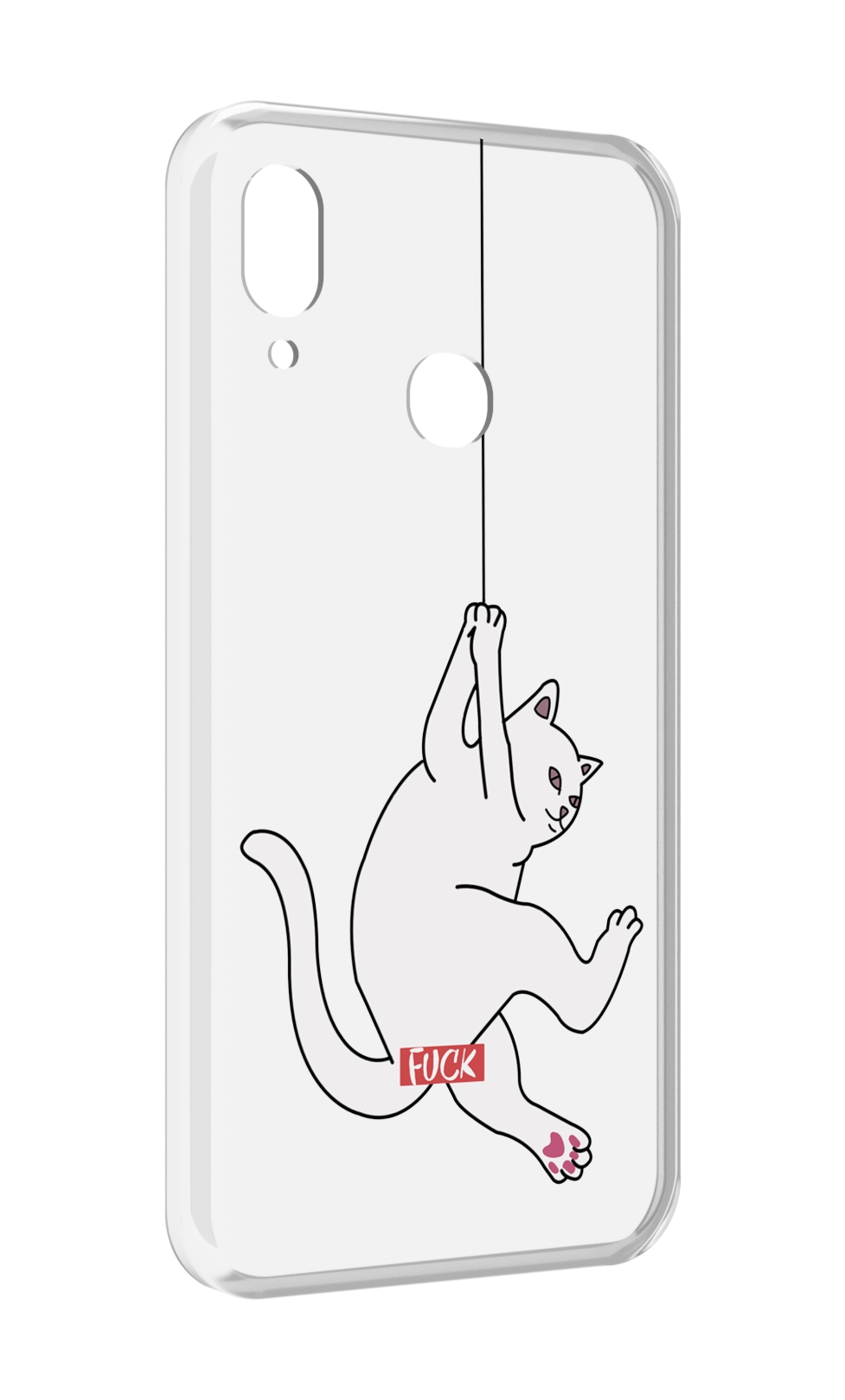 

Чехол MyPads котяра-на-веревке для BQ BQ-6040L Magic, Прозрачный, Tocco