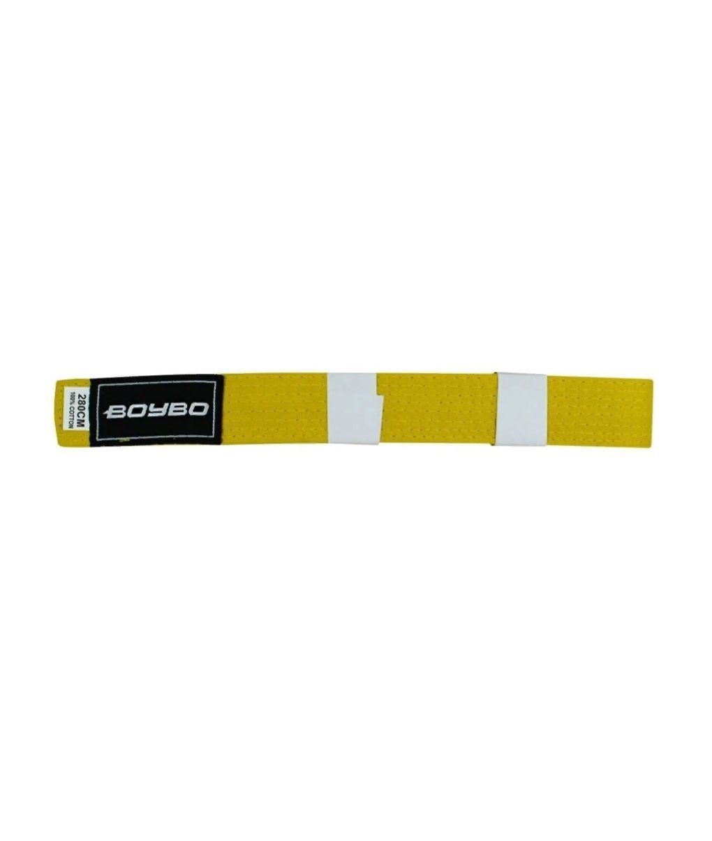 

Пояс для единоборств BoyBo BW280, желтый, 4364575о