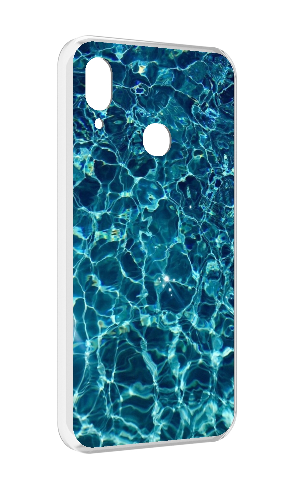 

Чехол MyPads красивая голубая вода для BQ BQ-6040L Magic, Прозрачный, Tocco