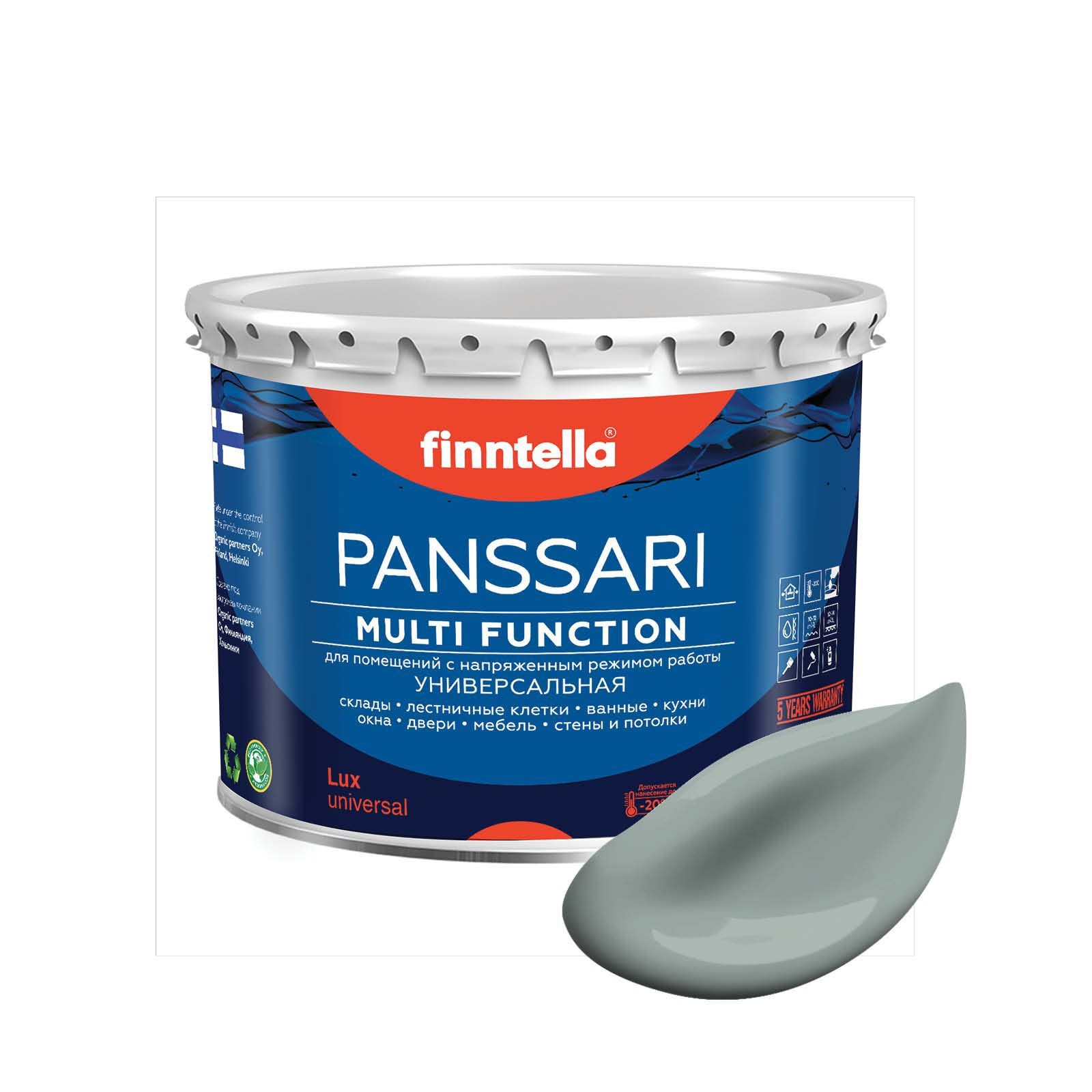 

Краска PANSSARI, SAMMAL серо-зеленый, 2,7л, Серый, PANSSARI. Грунт-эмаль для всех типов поверхностей. Защитная. Эмаль универсальная. Быстросохнущая.