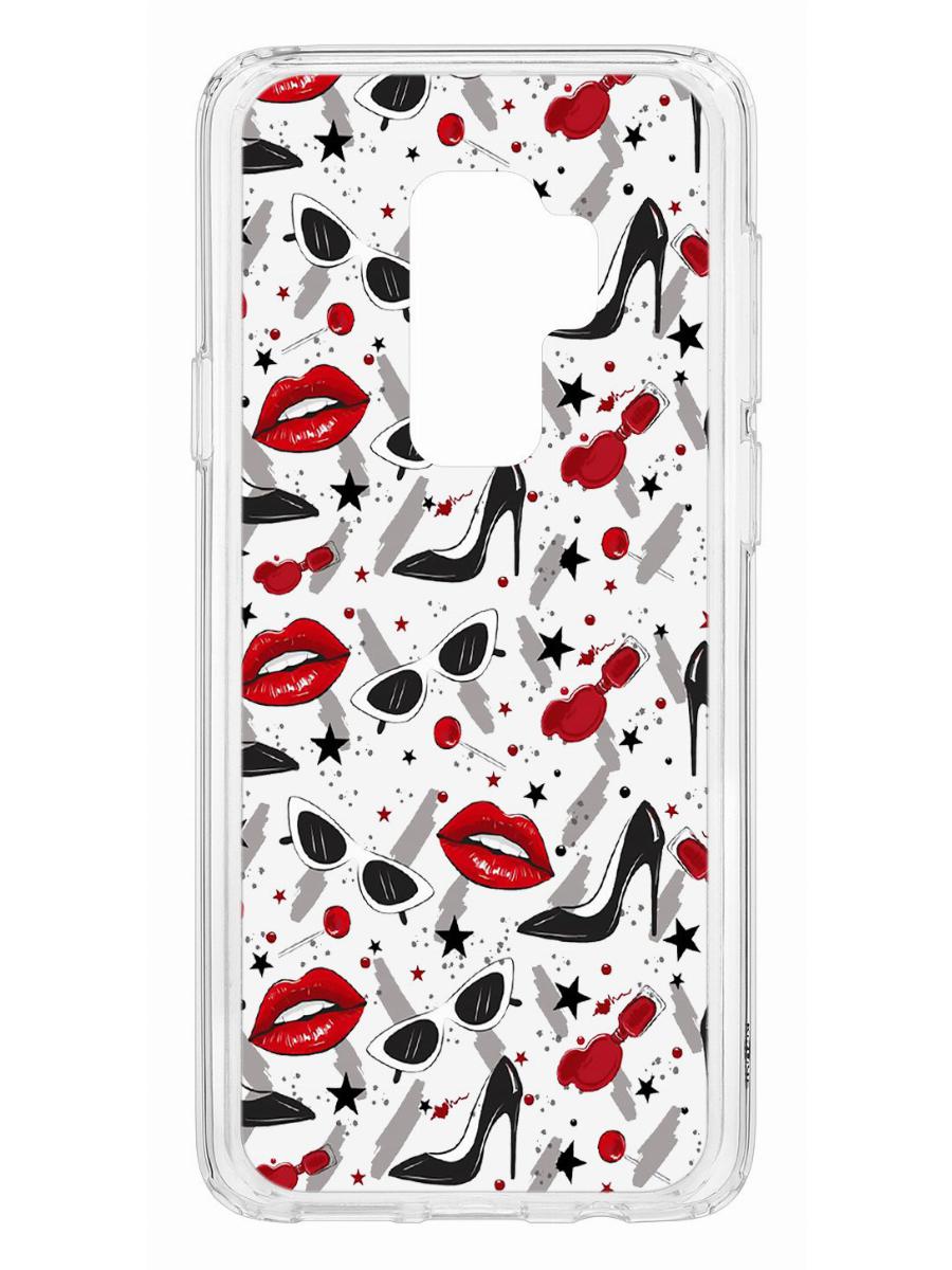 Чехол на Samsung Galaxy S9 Plus Kruche Print Be yourself,противоударный бампер с принтом